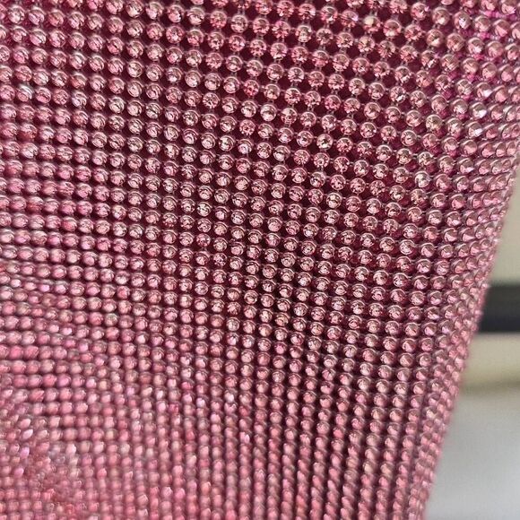 A Cata Shoes Pink Metallic Platform Boot w/ Pink Mesh, NEW, 8 - Picture 2 of 8